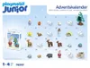 A Playmobil Junior Advent Calendar with various small figures and accessories arranged in numbered squares. Produktbild-Vorschau