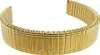Minott Uhrenarmband | Zugband Edelstahl gelbgoldfarben Produktbild-Vorschau 1