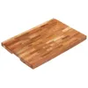 vidaXL Tagliere 60x40x4 cm in legno massiccio di acacia Anteprima dell’immagine prodotto 10