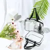 Aucuu Toiletry Bag Transparent 2 pcs Kosmetyczka Podgląd zdjęcia produktu 6