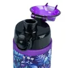 Close-up of the top of a water bottle with a jungle-themed pattern. Voir les images du produit