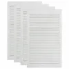 vidaXL Schranktüren Lamellen-Design 4 Stk Weiß 99,3x49,4 cm Produktbild-Vorschau 7