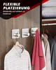 Handtuchhaken Handtuchhalter ohne Bohren,10er Produktbild-Vorschau 4