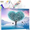 EDIBAZZAR | Peinture par numéros avec cadre, toile de 40 x Voir les images du produit 3