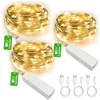 Lichterkette, 3 m, 30 LEDs, warmweiß, USB-C, Timer, 3er-Set Produktbild-Vorschau