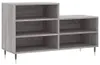 vidaXL Schuhregal Grau Sonoma 102x36x60 cm Holzwerkstoff Produktbild-Vorschau 1