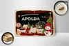 Holzschild Weihnachten Grüße aus APOLDA Geschenk Dekoration Produktbild-Vorschau 2