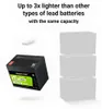 Green Cell LFPGC12V50AH UPS battery Lithium Iron Phosphate Anteprima dell’immagine prodotto 9