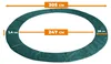 Osłona sprężyn do trampoliny EXCLUSIVE 305 cm 10ft CIEMNO Podgląd zdjęcia produktu 4