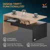 CASARIA Couchtisch mit Stauraum Holz-Grau Produktbild-Vorschau 3