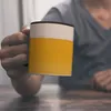 Kaffeebecher Henkel und Innenseite Schwarz mit Bier Motiv Produktbild-Vorschau 6