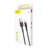 Baseus Cafule USB a Lightning, 2,4 A, 0,5 m - Rosso/Nero Anteprima dell’immagine prodotto 9