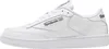A studio shot of a single white Reebok Club C 85 sneaker. Anteprima dell’immagine prodotto