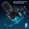 FIFINE Gaming Mikrofon PC mit Arm, Dynamisches USB Produktbild-Vorschau 4