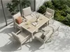 MeXo Gartenmöbel Set Aluminium 7-tlg. Garten Essgruppe für Produktbild-Vorschau 8