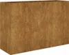 vidaXL Hochbeet 120x40x80 cm Cortenstahl Produktbild-Vorschau 1