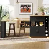 Isola da cucina Flieks con striscia luminosa a LED, Anteprima dell’immagine prodotto 4