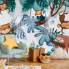 Muralo Vlies Fototapete für Kinder wilde TIERE tropische Produktbild-Vorschau 6