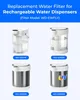 A collage of four different water filter models for rechargeable water dispensers. Anteprima dell’immagine prodotto