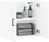 vidaXL Szafka ścienna biała 60x31x60 cm materiał Podgląd zdjęcia produktu 4
