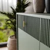 Kommode MIDNIGHT 2D2S mit zwei Schubladen auf Gestell Grün Produktbild-Vorschau 2