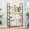 vidaXL Tischplatte 100x30x4 cm Rechteckig Massivholz Akazie Produktbild-Vorschau 3