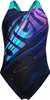 Women\\\'S Arena Flow Swimsuit V Navy-Dark Lavanda Produktbild-Vorschau 1