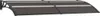 Pensilina per Porta Nera 240x75 cm in PC Anteprima dell’immagine prodotto 1