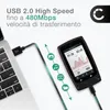 CELLONIC Cavo USB 2.0 compatibile con BMW Navigator 6 Anteprima dell’immagine prodotto 5