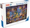Puzzle - Smocza biblioteka (3000 elementów) Podgląd zdjęcia produktu 5