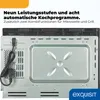 Exquisit Einbau-Mikrowelle EMW525-G-020 inox, 25 Liter, 900 Produktbild-Vorschau 6