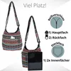 Sunsa Damen Umhängetasche. Hobo Tasche aus gewebter Produktbild-Vorschau 5