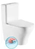 Sapho BELLO RIMLESS Kombi-WC, Abgang senkrecht/waagerecht, Produktbild-Vorschau 1