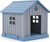 GOPLUS Hundehütte Outdoor, Hundehütte wetterfest mit Produktbild-Vorschau 1