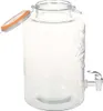 vidaXL Distributore d'acqua XXL con rubinetto Vetro Anteprima dell’immagine prodotto 3