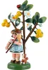 Jahresfigur 2026 Mirabelle (13cm) von Hubrig Volkskunst Produktbild-Vorschau 2
