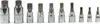 GEKO Hlavice zástrčné XZN 1/4”, 3/8”, 1/2”, M4-M18, sada Náhled obrázku produktu 1