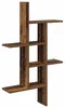 Estantería de pared, madera maciza, 61 x 15 x 102 cm Vista previa de la imagen del producto 1
