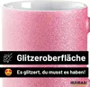 Huuraa Glitzertasse Waldecker Land verliebt 330ml Pink Produktbild-Vorschau 5