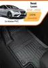 SEAT Leon 2012–2020 – Premium Carbonlook Fußmatten – Produktbild-Vorschau 1