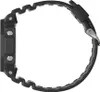 Side view of a black digital watch with a black strap. Produktbild-Vorschau