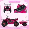 COSTWAY Quad elettrico per bambini 6V, quad per bambini con Anteprima dell’immagine prodotto 3