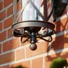 Lucande Außenwandleuchte Marcellino, rost, Metall, Glas Produktbild-Vorschau 6