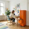 Rollcontainer 'Kökar' mit 8 Schubladen Stahl 109 x 28 x 41 Produktbild-Vorschau 2