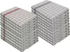 Geschirrtücher 50x70 cm 10er Pack Rot / Blau Produktbild-Vorschau 2