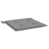 Gartenstuhl-Kissen 2 Stk. Grau 40x40x4 cm Oxford-Gewebe Produktbild-Vorschau 3
