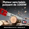 Tronçonneuse avec batterie, tronçonneuse 9000 mAh, 12 Voir les images du produit 2