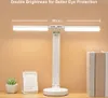Doppelkopf Schreibtischlampe, LED Tischleuchte, 5 Farbe Produktbild-Vorschau 10