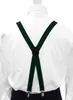 axy® Bretelle da uomo verdi larghe 2,5 cm con 4 robuste Anteprima dell’immagine prodotto 5