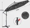 Ombrellone Jayseuw con illuminazione a LED Ø350cm Anteprima dell’immagine prodotto 2